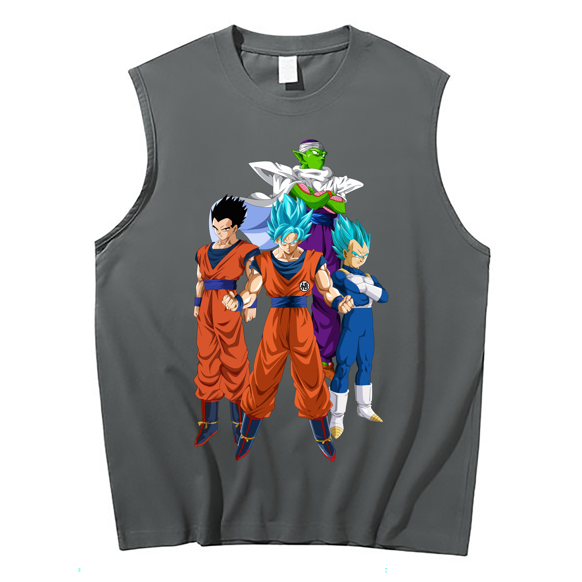 （画像用） ドラゴンボール DRAGON BALL コットン100％タンクトップ（フロントプリント）